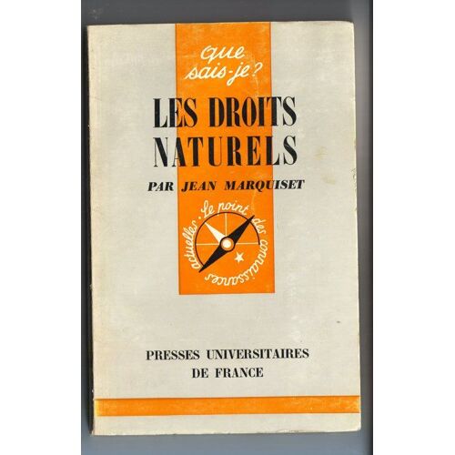 Les Droits Naturels