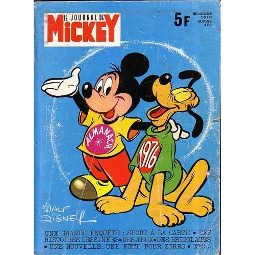 Le Journal De Mickey - Almanach 1976   N° 1976