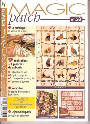 Magic Patch   N° 58 : La Teinture De La Soie