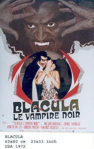 Blacula Le Vampire Noir 60x80