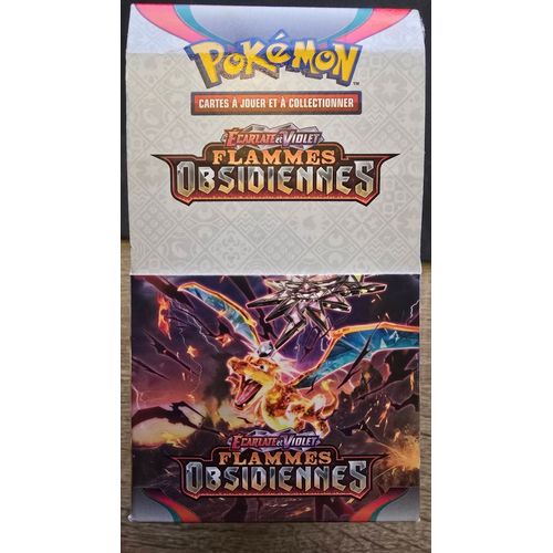 Demi Display Pokemon Flammes Obsidiennes En Très Bon État