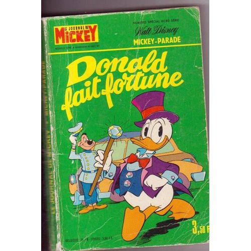 Mickey Parade N° Special Hors Serie 1091 Bis Donald Fait Fortune