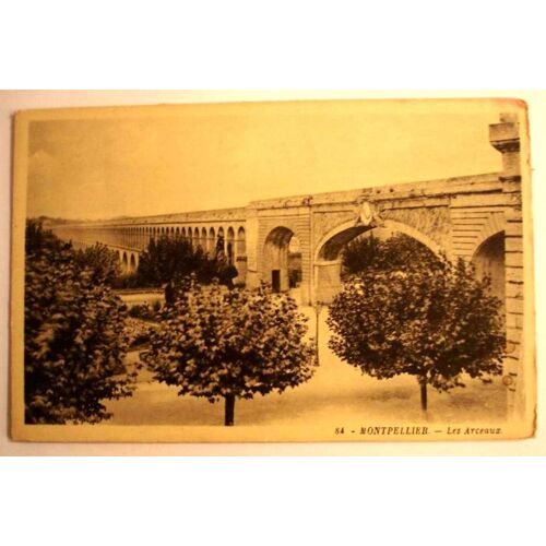 Carte Postale Ancienne Herault Montpellier Les Arceaux