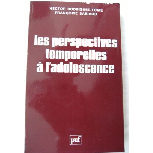 Les Perspectives Temporelles À L'adolescence