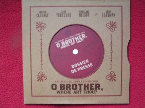 O Brother, Where Art Thou - Dossier De Presse   N° 1 : Joel Et Ethan Coen - George Clooney