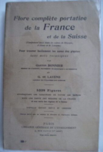 Flore Complère Portative De La France Et De La Suisse