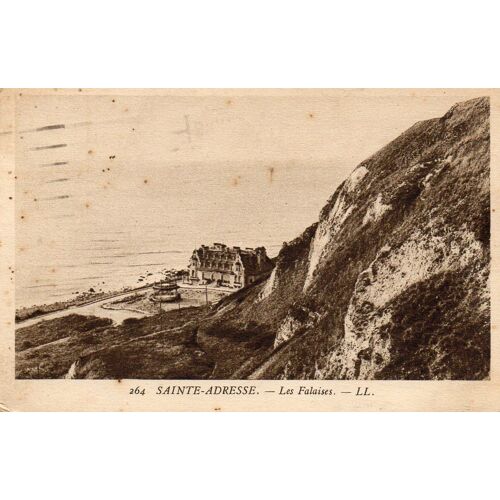 Carte Postale Ancienne - 264 - Sainte Adresse - Les Falaises