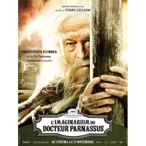 L'imaginarium Du Docteur Parnassus - Terry Gilliam - Christopher Plummer - Véritable Pré-Affiche De Cinema - Format 120x160 Cm