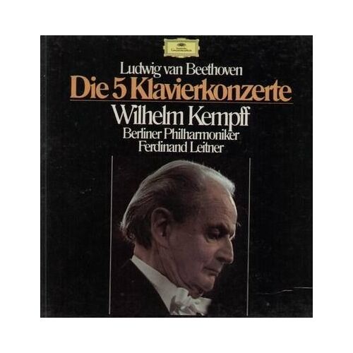 Die 5 Klavierkonzerte; W. Kempff, Berliner Philh. F. Leitner (No Concert No.5!)