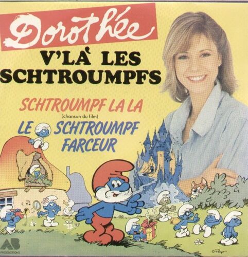 V'la Les Schtroumpfs : Schtroumpf Lala 2'46 (Chanson Du Film)  /  Le Schtroumpf Farceur 3'05 (G. Berhle - Ferne - J.F. Porry)