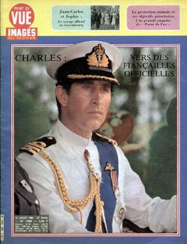 Point De Vue Images Du Monde N° 1668 (1980), Charles, Vers Des Fiançailles Officielles