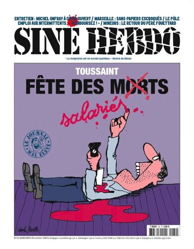 Siné Hebdo   N° 60 : Toussaint Fête Des Salariés