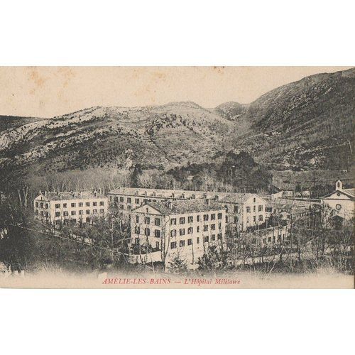 Carte Postale - Amélie-Les-Bains - Hôpital Militaire