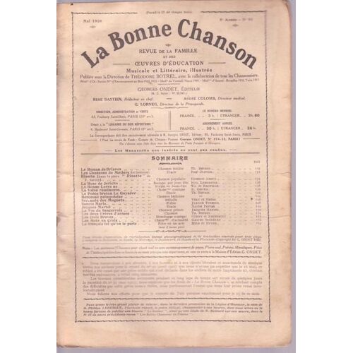 La Bonne Chanson