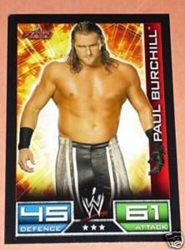 Carte Wwe Slam Attax Paul Burchill (Raw)