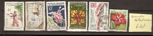 Nouvelle Calédonie - 6 Valeurs Neuves Et Oblitérées