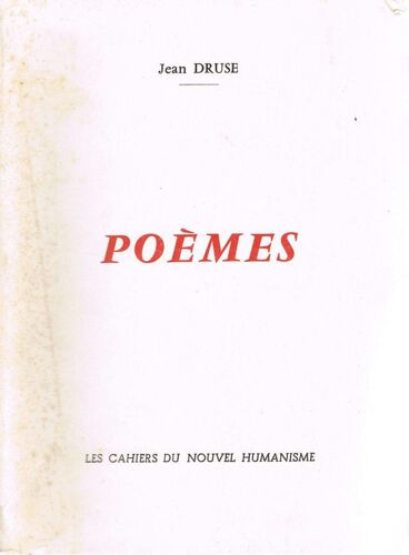 Poèmes.