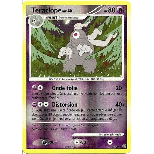 Teraclope Niv 40 80pv Holo 35/100 Diamant Et Perle Tempête