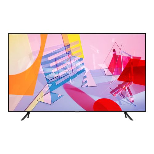 Samsung QE55Q60TAU - 55" Q60T Series TV LCD rétro-éclairée par LED - QLED - Smart TV - Tizen OS - 4K UHD (2160p) 3840 x 2160 - HDR - Quantum Dot, Double LED - noir