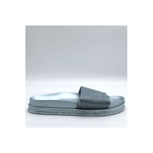Mules Brillantes Taille Femme Silver