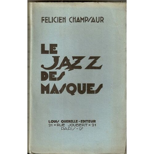 Le Jazz Des Masques