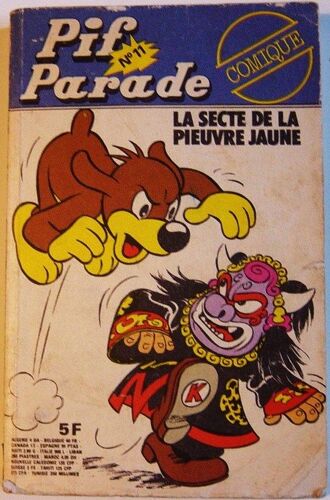 Pif Parade Comique N°11 -- La Secte De La Pieuvre Jaune --