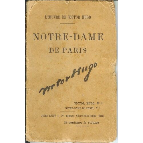 Oeuvre Complète - Notre Dame De Paris - 8 Volumes