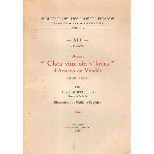Avec " Chés Viux Ein V'lours "