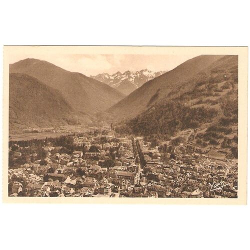 Luchon Vue Générale Et Le Port De Vénasque