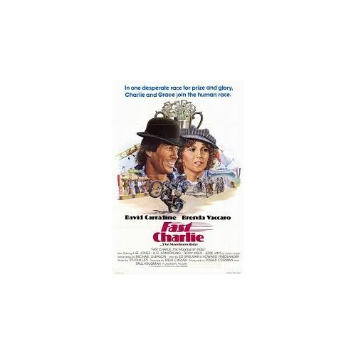 Affiche 69x104 Cm Film "Fast Charly...The Moonbeam River" De S. Carver Avec D. Carradine 1979 U S A
