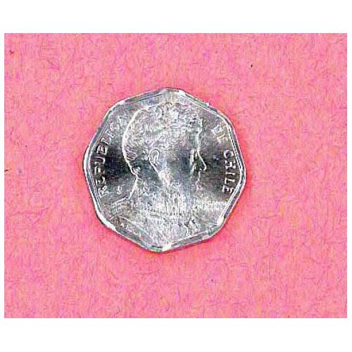 Pièce De Monnaie Coin Moeda Moneda 1 Peso Chili Chile 1992