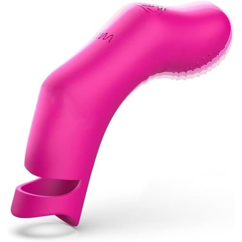 Kalanka-Sex Toy¿S Femme Mini Vibromasseur, Clitoridien Gode Vibro-Masseur Sex Toys De Doigt Pour Avec 10 Modes Anal,Vibrant Point G, Mamelon Plaisir Sexuel Silencieux Discret Solo Femme