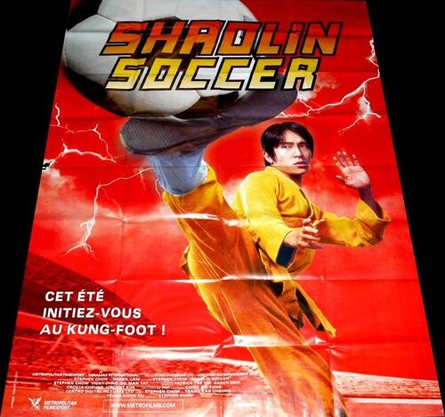 Shaolin Soccer / Affiche De Cinéma Originale / Dimensions 120/160 Cm