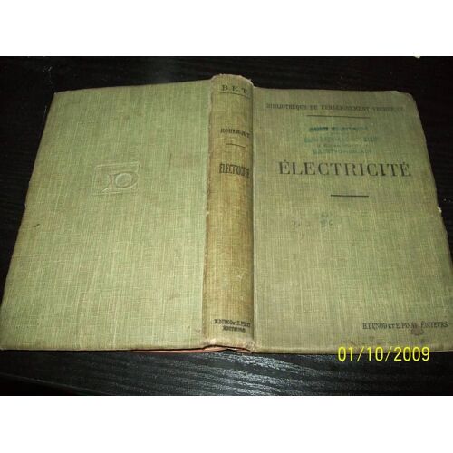 Cours Élémentaire D'electricité Industrielle - 1919