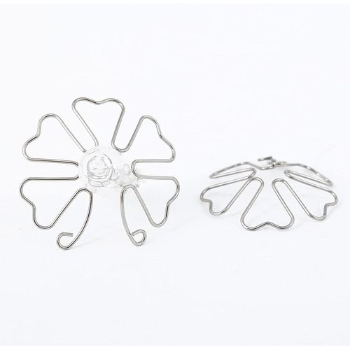 Kalanka-6pcs Pince Teton Sexuelle Set Sex Toys,2 Pinces À Tétons En Forme De Flocons De Neige + 4 Pinces Pour Mamelon Magnétiques,Jouets De Mamelon,Bdsms Set Accessoires (A)