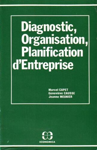 Diagnostic, Organisation, Planification D'entreprise