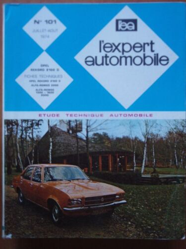 Revue Technique Opel Rekord 2100 D  N° 101