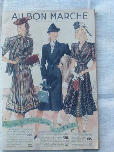 Au Bon Marche - Nouveautes De Printemps Et D'ete 1940 -