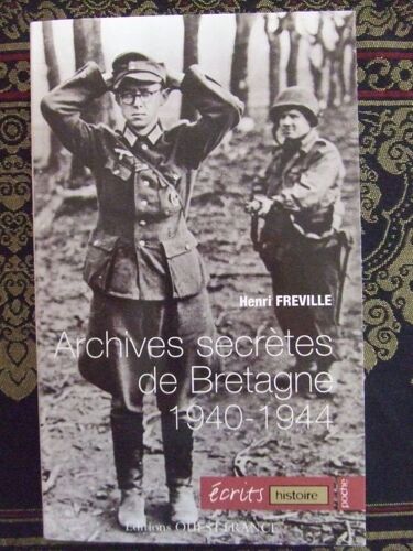 Archives Secretes De Bretagne 1940 1944