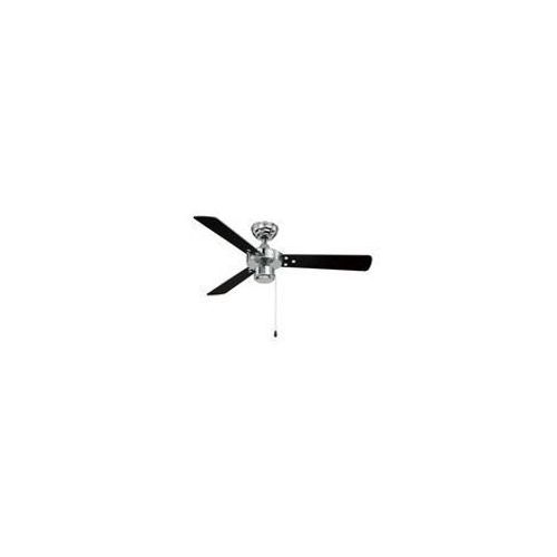Ventilateur sans lumière Pales chromées AireRyder FN44444N