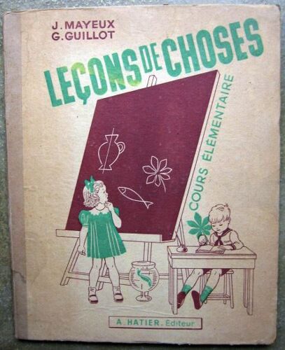 Leçons De Choses, Cours Élémentaire