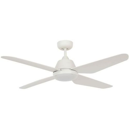 Ventilateur 4 pales blanc avec Led Light Lucci Air 212994