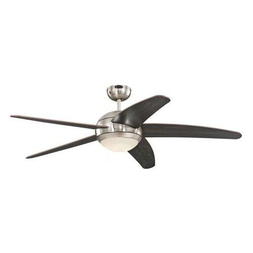 LED Ventilateur de plafond avec lampe à intensité variable 'Bendan' en bois pour salon & salle à manger