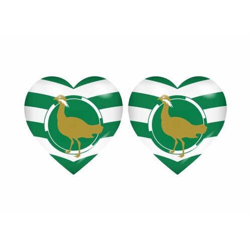 2x Autocollant Sticker Drapeau Coeur Royaume Uni Wiltshire
