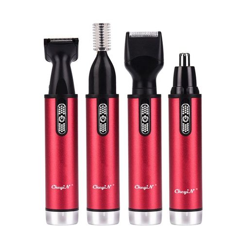 Tondeuse À Barbe Sans Fil Unisexe Pour Hommes, Rasoir Pour Épilation Du Nez, Des Oreilles, Du Visage, Des Sourcils Et Du Nez