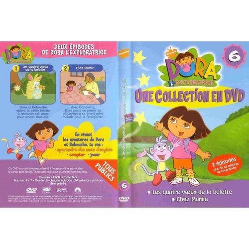 Dora L'exploratrice, Vol. 6 : Les Quatre Voeux De La Belette / Chez Mamie