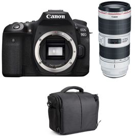 Canon EOS 90D + EF 70-200mm f/2.8L IS III USM + Sac | Garantie 2 ans