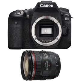 Canon EOS 90D + EF 24-70mm f/4L IS USM | Garantie 2 ans