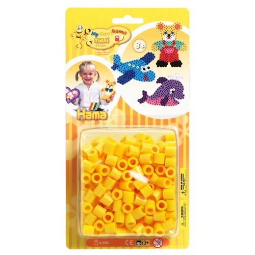 Hama Maxi Blister Pm 250 Perles Jaune