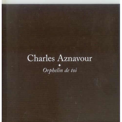 Orphelin De Toi - Charles Aznavour - Cd Emi